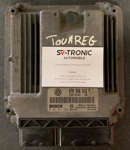 Calculateur moteur touareg - moteur, vw