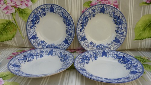Lot assiettes creuses - de, 4