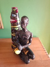 BOUTEILLE  EN CERAMIQUE