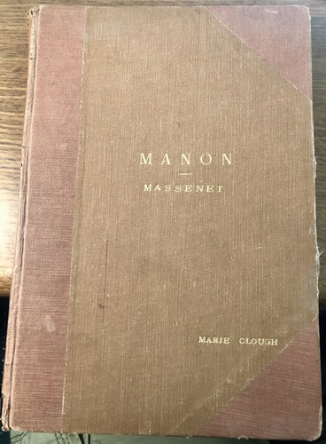 Manon jules massenet - manon,