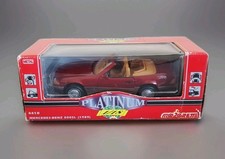 Majorette 1/18 Mercedes 500SL 1989 Platinum Neuf en Boîte Jamais Ouvert Rare
