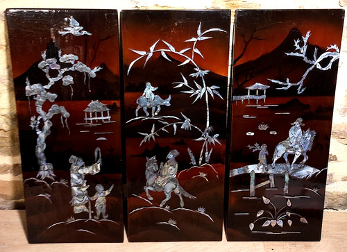 Triptyque décoratif - triptyque,