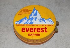 OLD EVEREST SAPPHIRE GREASE SHEET METAL BOX FOR SHOES