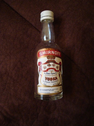 Miniature smirnoff vodka - smirnoff,