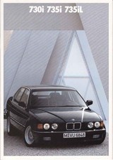Catalogue / Brochure BMW 730i