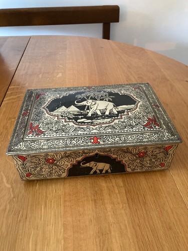 Ancienne boite métal - boite,