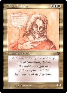 Magic mtg tobias andrion - mtg,