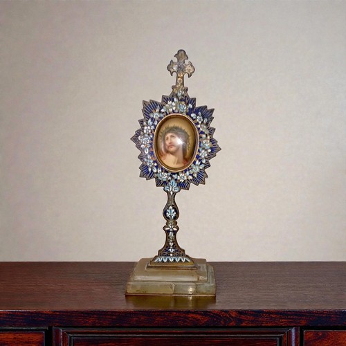 Crucifix autel ancien - crucifix, en