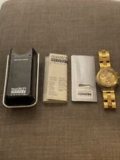SWATCH WATCH SVCK4032G "FULL-BLOODED " IRONY CHRONGRAPH DIAPHANE 2005