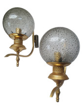 Paire d'appliques murales