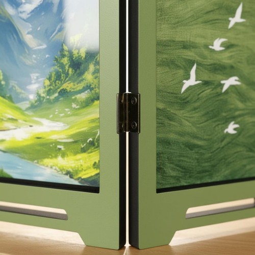 Paravent acrylique pliant - acrylique,