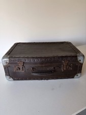 Ancienne Valise En Carton