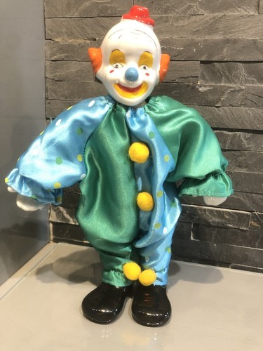 Clown ancien porcelaine - clown, en