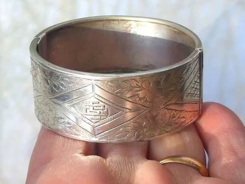 Beau bracelet manchette ancien - beau,