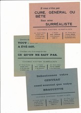 surrealisme 3 papillons Action