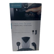 Lectron Level 2 J1772 V-BOX Pro EV Charge Station  App 240V NEMA 14-50