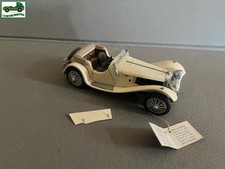 1938 Jaguar SS-100 Franklin Mint Model Car 1/24 Defects