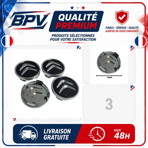Enjoliveurs moyeu 60 mm - de,