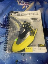 Sea-Doo Jet-Ski Vol.1 2000, GS, GSX, XP, GTI, GTX, RFI Shop Repair Manual