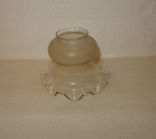 Ancienne verrine tulipe - ancienne, ou
