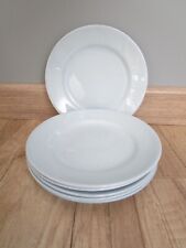 6 Sky Blue Moulin des Loups & Hamage Dessert Plates / Starter