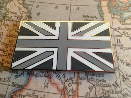 Union jack badge - gb, voiture
