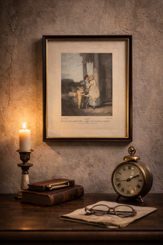 Gravure ancienne cries - cries, of