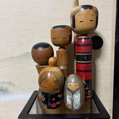 Ensemble poupées kokeshi - de, 5
