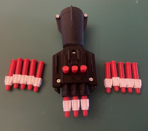 Poing lanceur missiles - poing, 13