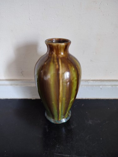 Vase céramique verte et - verte,
