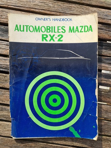 Mazda rx2 owner handbook - rx2, owner's