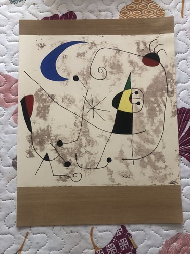 Juan miro pochoir - juan,