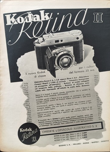 Kodak retina 1936 - kodak,