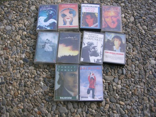 Dix cassettes audio cabrel - cassettes,