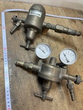 DETENDEUR CHALUMEAU ANCIEN Lot De Deux Avec Manomètre Ref 75.8