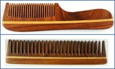 2 pièces peigne indien en