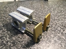 Ducati 750SS 900SS  91-98 rear wheel spindle holders/chain adjuster blocks pair