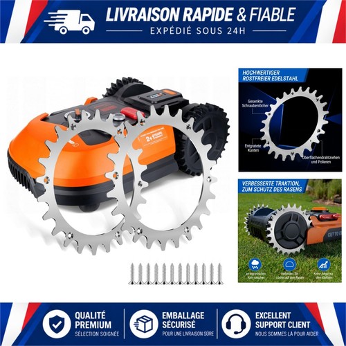Crampons acier inoxydable