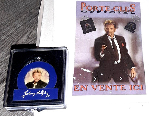Johnny hallyday porte clé - -,