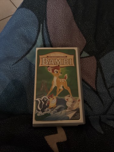 Bambi disney cassette vhs - cassette,
