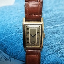 Montre Homme Vintage Or Massif