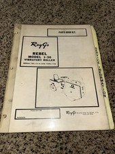 RAYGO Rebel 1-36 SERVICE SHOP REPAIR MANUAL COMPACTOR VIBRATORY