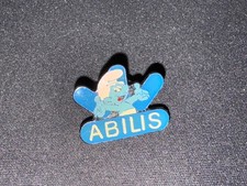 (V8) PINS BADGE ENAMEL VINTAGE COLLECTION ABILIS SMURF PEYO