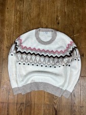 Pull maille vintage laine