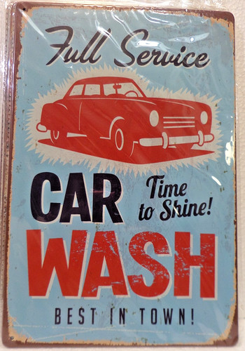 Plaque metal deco - metal, vintage