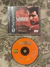 Largo Winch (PlayStation PS1) Black Label Complete In Box Minty Disc !!