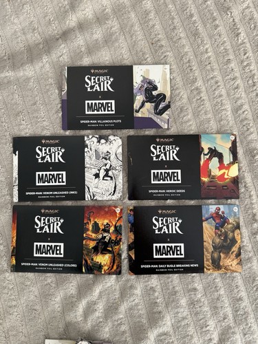 Mtg secret lair marvel - mtg,