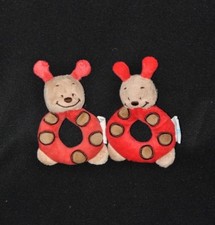 Lot 2 peluche doudou