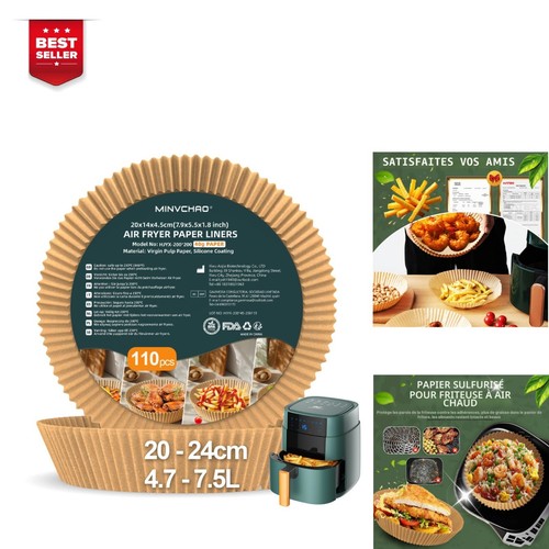 Papier cuisson pour - , friteuse