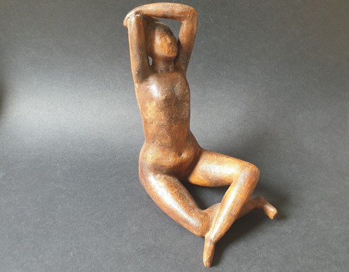 Sculpture terre cuite dlg - nu,,